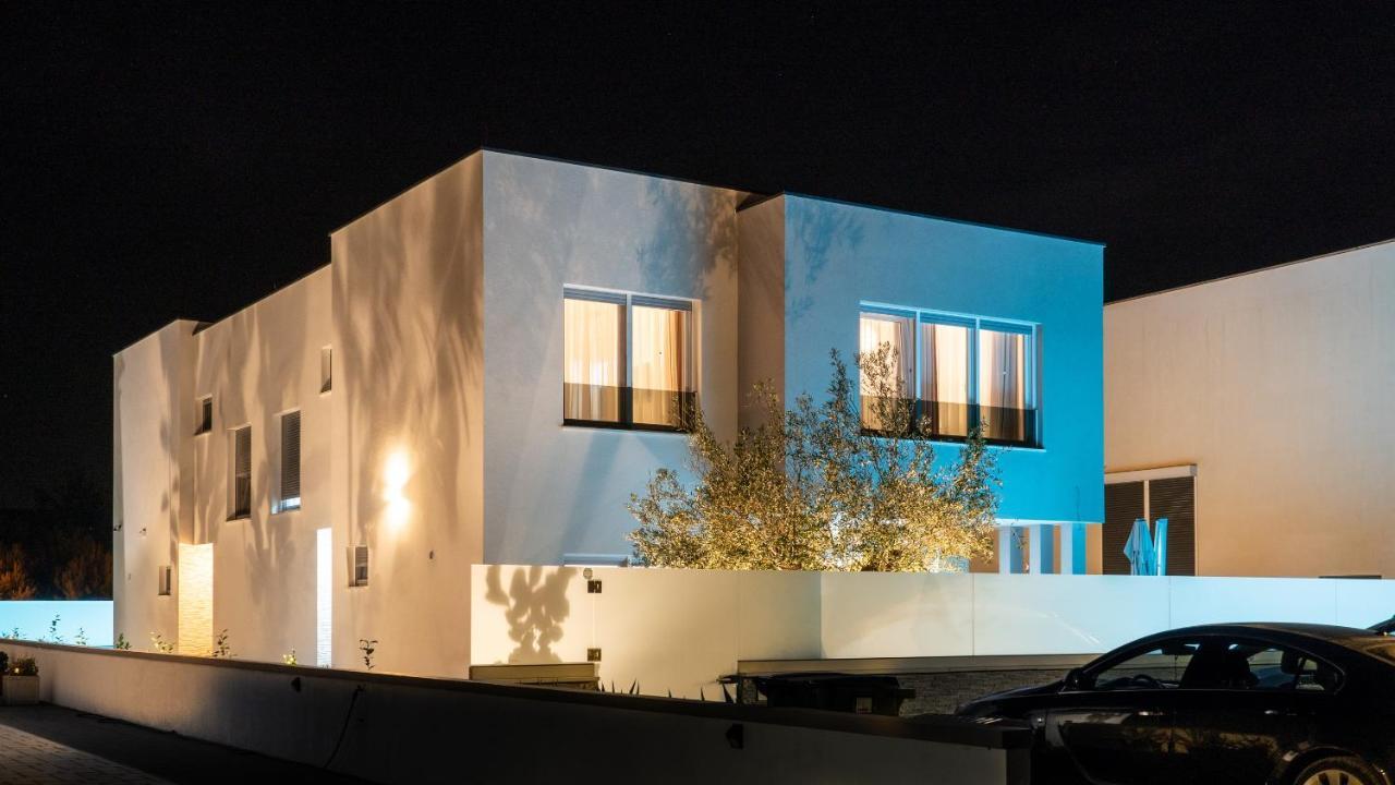 Villa DEA mit privatem beheiztem Pool Vrsi Exterior foto