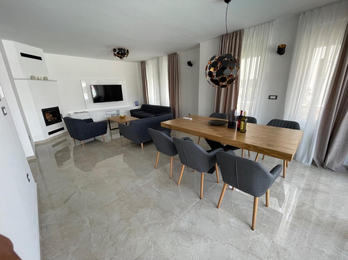 Villa DEA mit privatem beheiztem Pool Vrsi Exterior foto