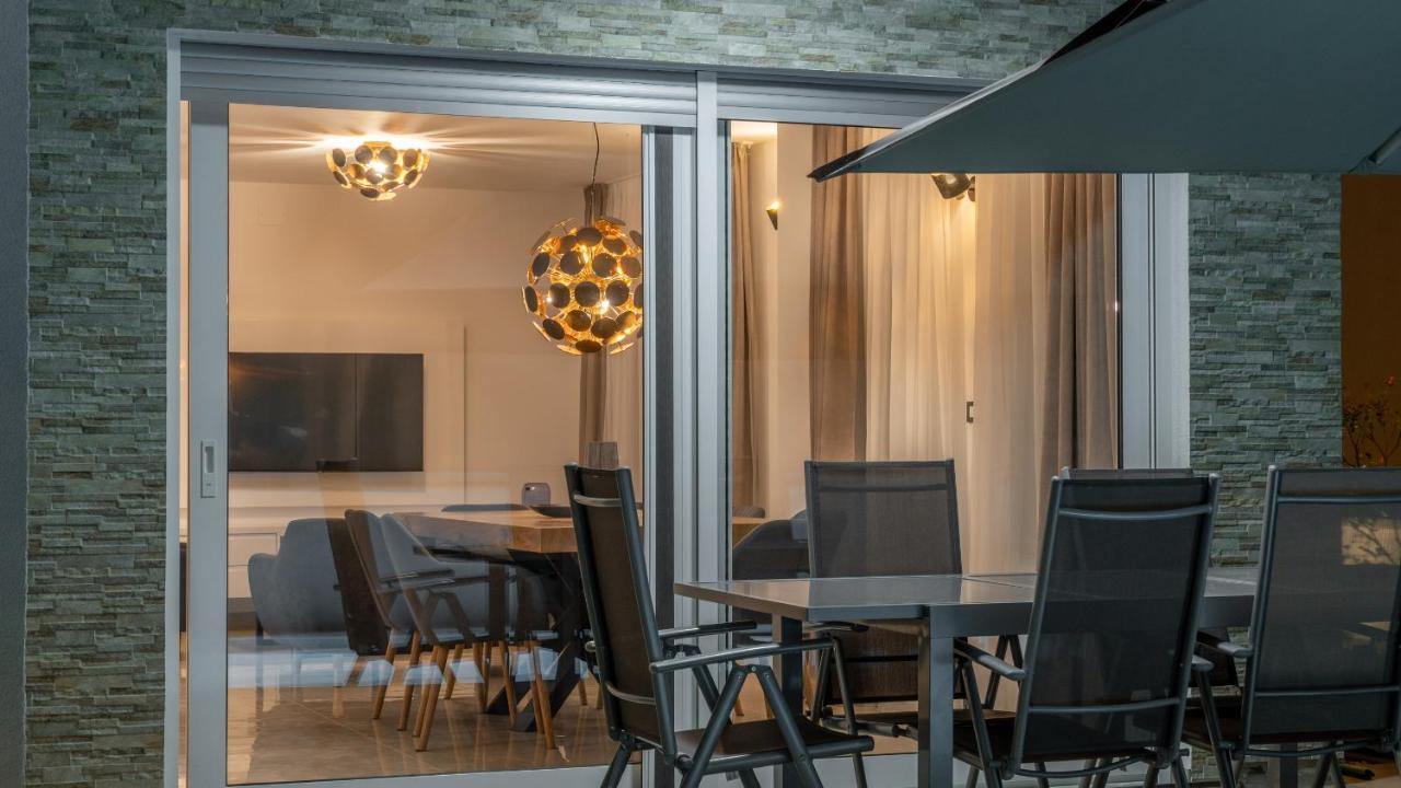 Villa DEA mit privatem beheiztem Pool Vrsi Exterior foto