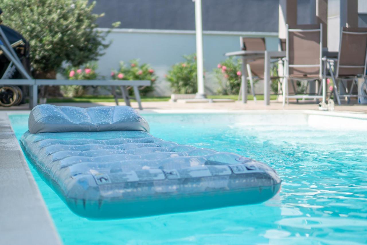 Villa DEA mit privatem beheiztem Pool Vrsi Exterior foto