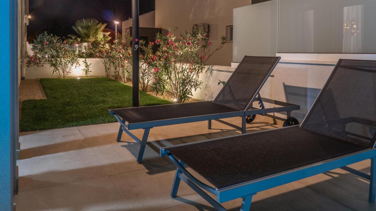 Villa DEA mit privatem beheiztem Pool Vrsi Exterior foto