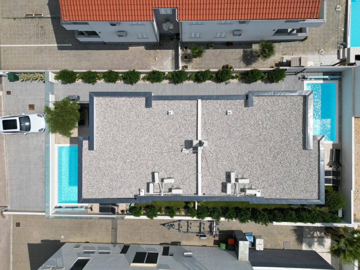Villa DEA mit privatem beheiztem Pool Vrsi Exterior foto